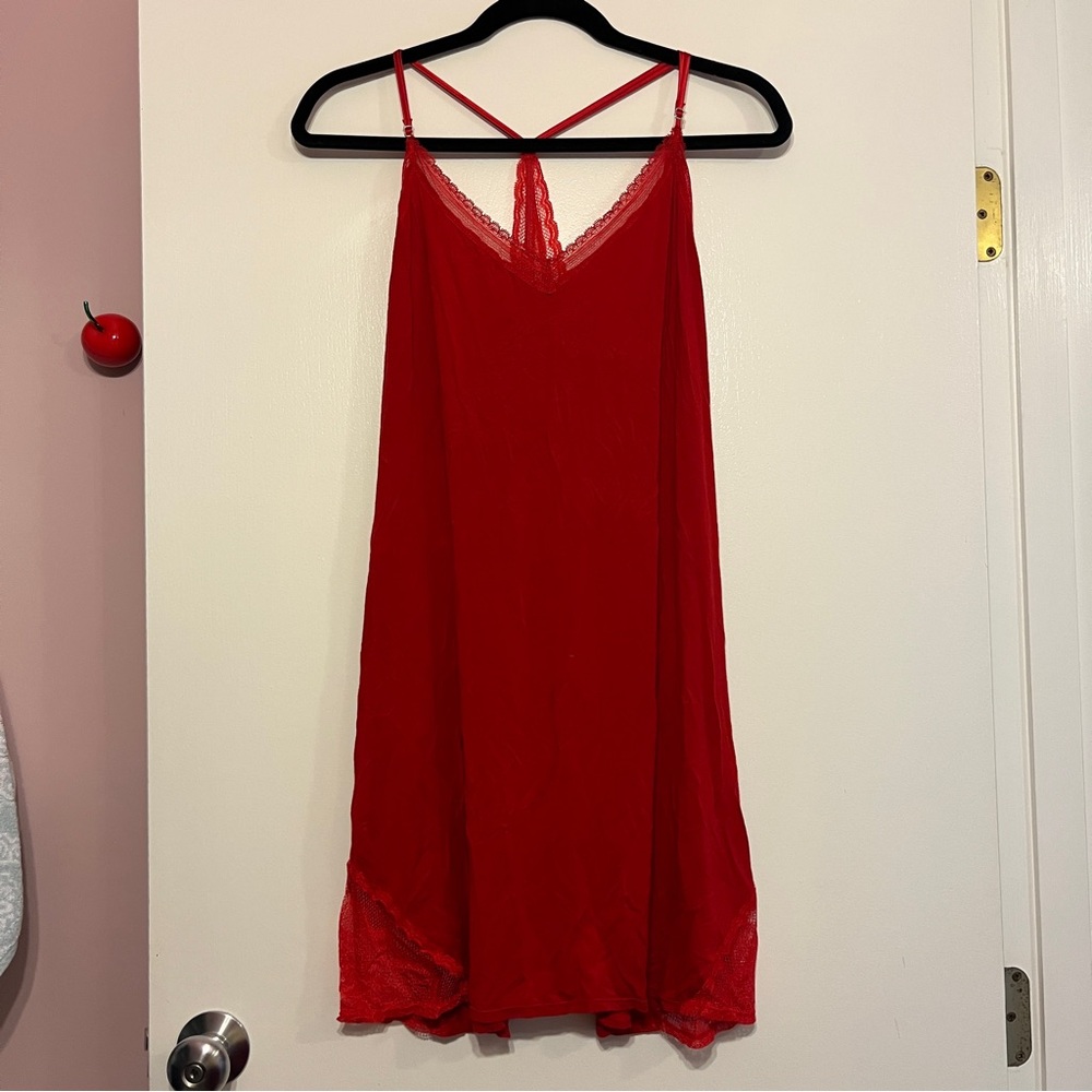 Victoria's Secret Red Lacey Nightdress